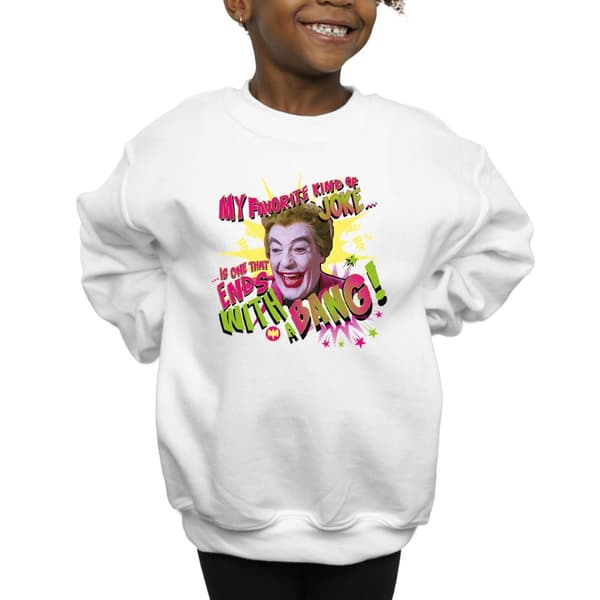DC Comics Girls Batman TV Series Joker Bang Sweatshirt