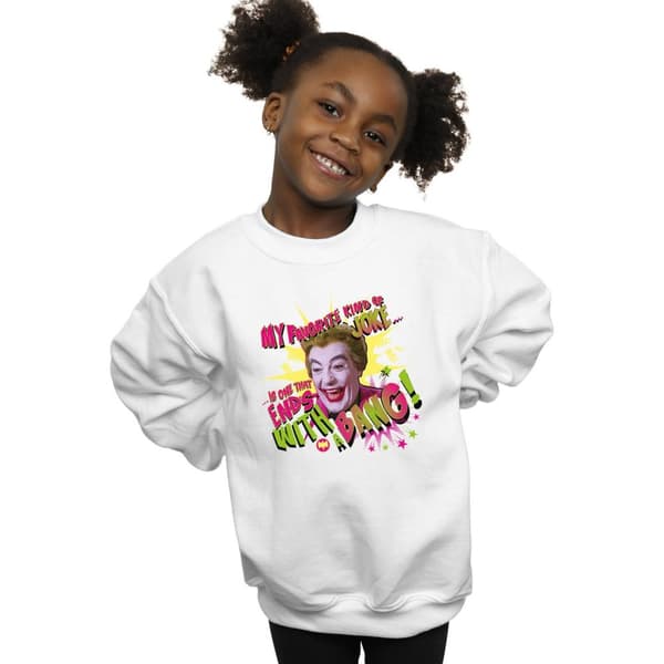 DC Comics Girls Batman TV Series Joker Bang Sweatshirt