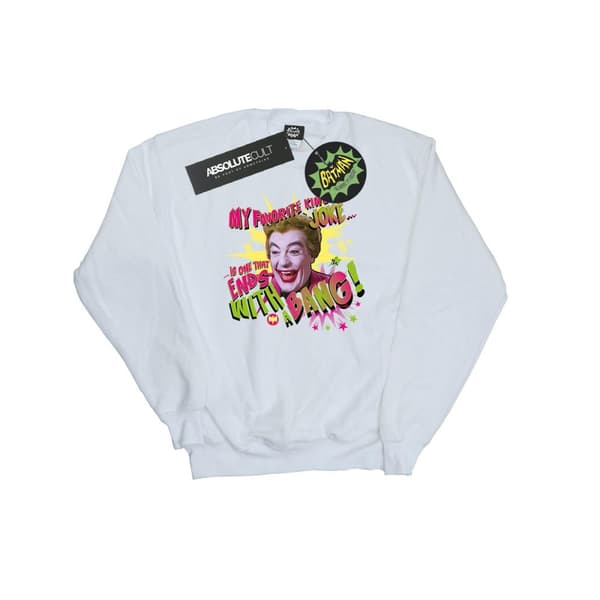 DC Comics Girls Batman TV Series Joker Bang Sweatshirt