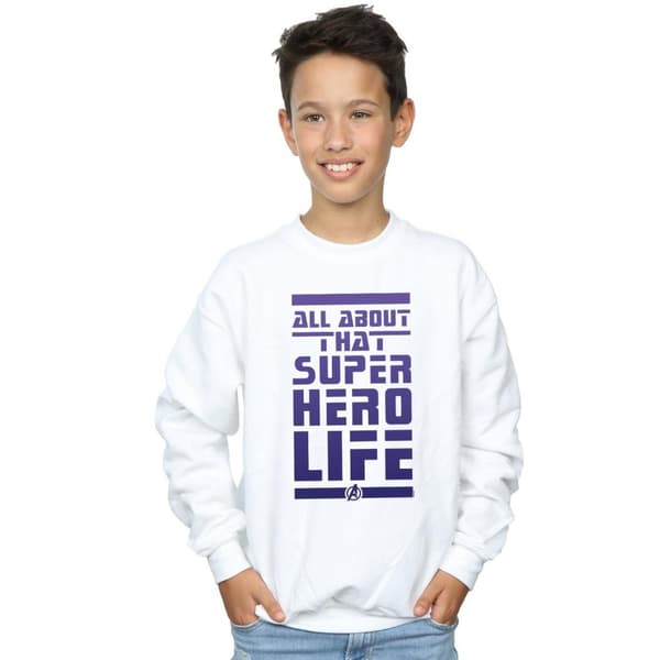 Marvel Pojkar Avengers Endgame Superhero Life Sweatshirt