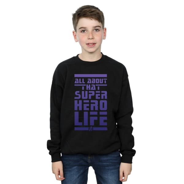 Marvel Pojkar Avengers Endgame Superhero Life Sweatshirt