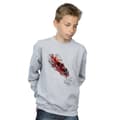 Miniatyrbillede 2 af 3: Marvel Boys Avengers Iron Man Shooting Burst Sweatshirt