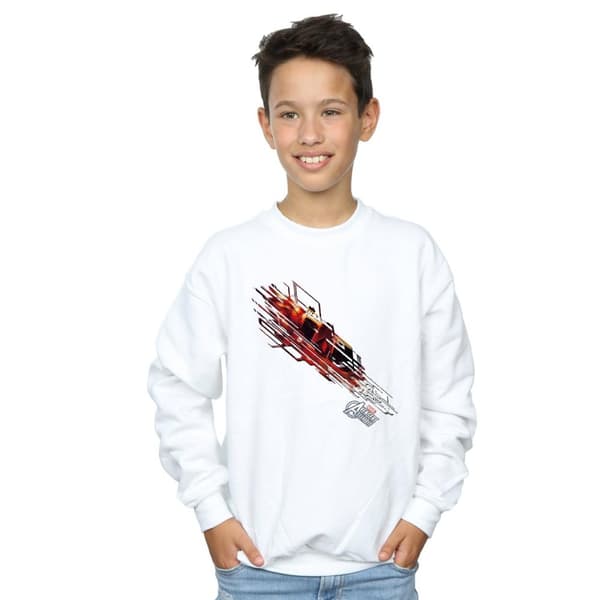 Marvel Boys Avengers Iron Man Shooting Burst Sweatshirt