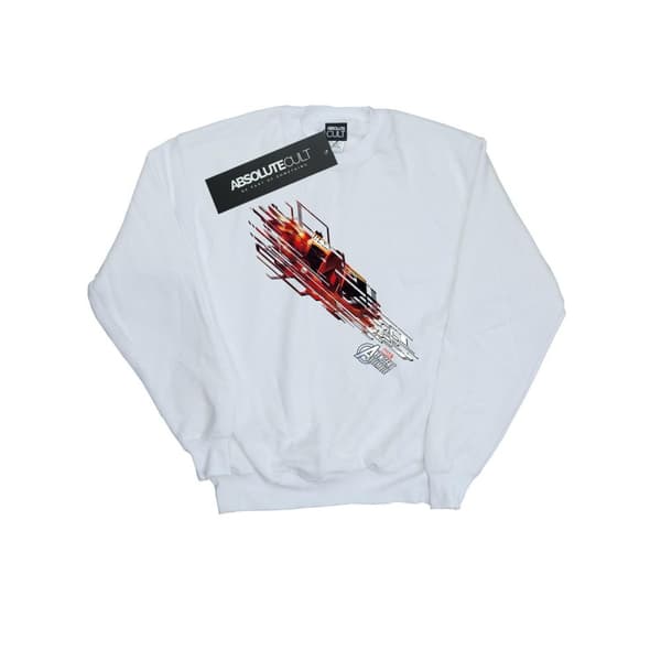 Marvel Boys Avengers Iron Man Shooting Burst Sweatshirt