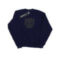 Miniatyrbillede 1 af 5: Marvel Mens Black Panther Black On Black Sweatshirt