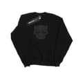 Miniatyrbillede 1 af 5: Marvel Mens Black Panther Black On Black Sweatshirt