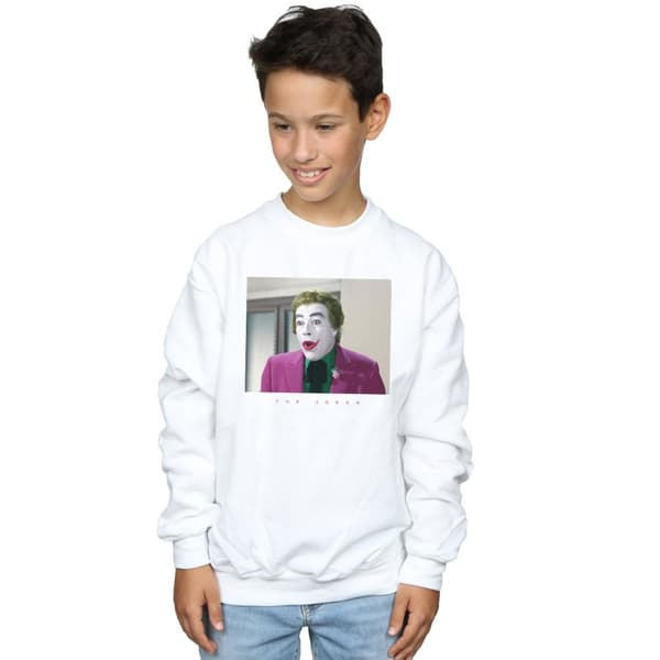 DC Comics Boys Batman TV Series Joker Photograph Sweatshirt