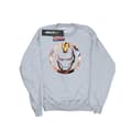 Miniatyrbild 1 av 5: Marvel Dam/Tjej Iron Man Montage Symbol Sweatshirt