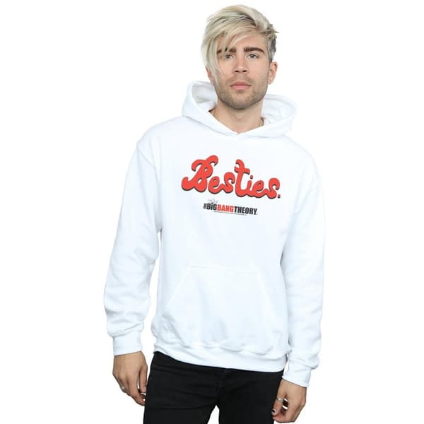 The Big Bang Theory Mens Besties Text Hoodie