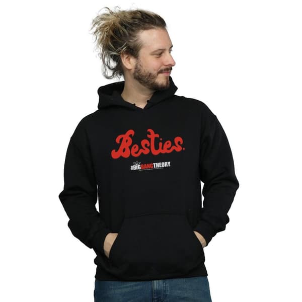 The Big Bang Theory Mens Besties Text Hoodie