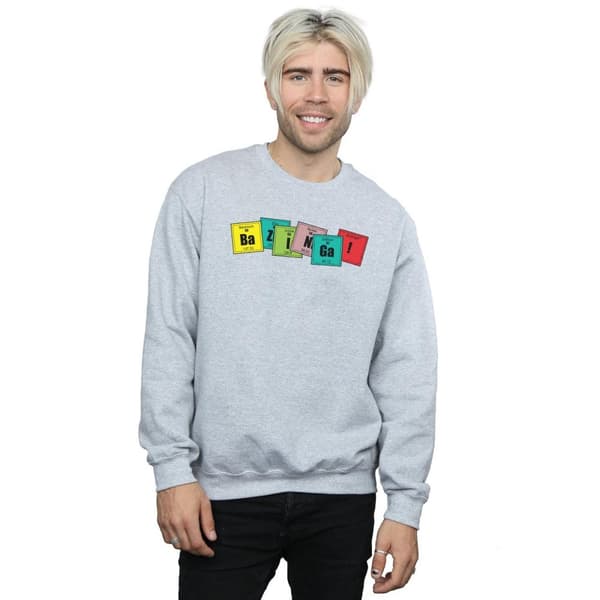 The Big Bang Theory Mens Bazinga Elements Sweatshirt