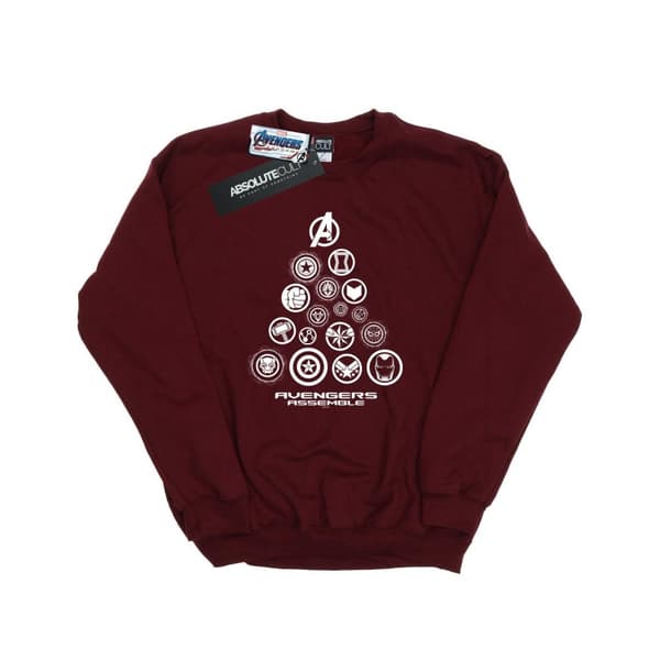 Marvel Womens/Ladies Avengers Endgame Pyramid Icons Sweatshirt