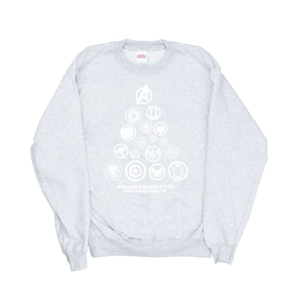 Marvel Womens/Ladies Avengers Endgame Pyramid Icons Sweatshirt