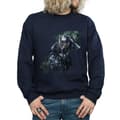 Miniatyrbillede 3 af 5: Marvel Mens Black Panther Wild Silhouette Sweatshirt