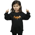 Miniatyrbild 2 av 5: DC Comics Batman Arkham Knight Halloween Moon Logo Fill Sweatshirt för flickor