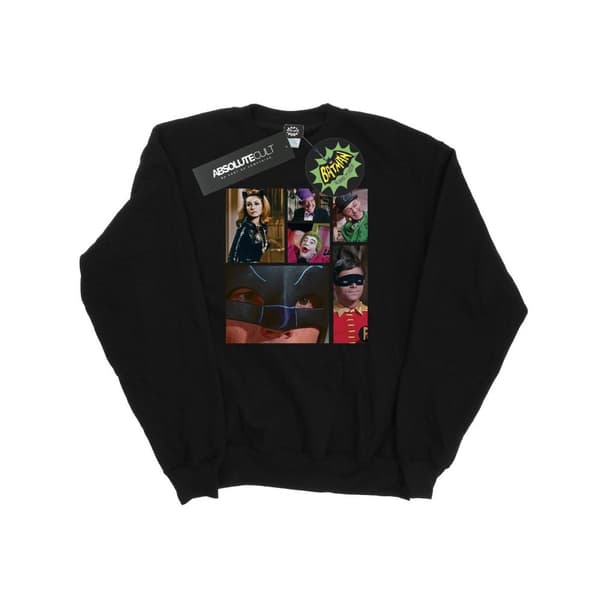 DC Comics Mens Batman TV Series Class Photo Sweatshirt