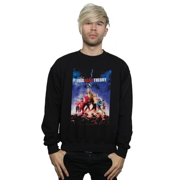 The Big Bang Theory Sweatshirt med karaktärsaffisch för herrar