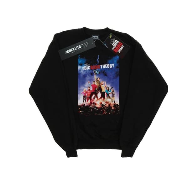 The Big Bang Theory Sweatshirt med karaktärsaffisch för herrar