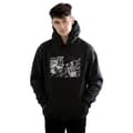 Miniatyrbild 2 av 5: AC/DC Mens Badges And Posters Collection Hoodie
