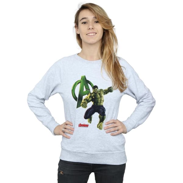 Marvel Dam/Tjej Hulk Pose Sweatshirt