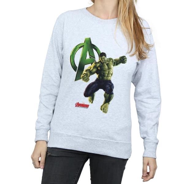 Marvel Dam/Tjej Hulk Pose Sweatshirt