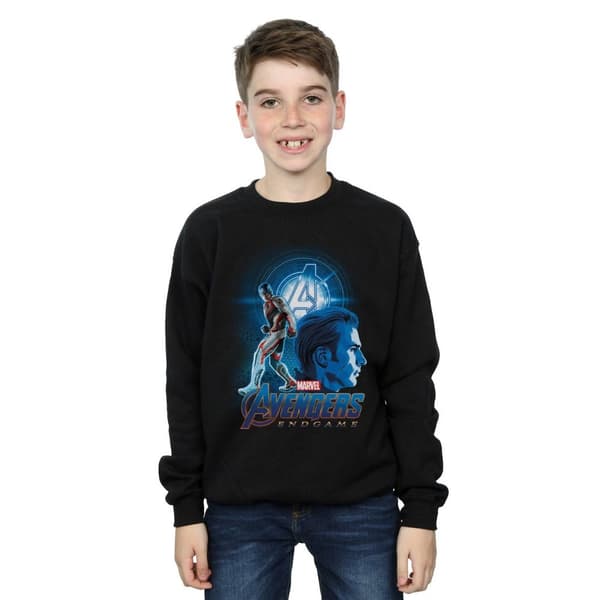 Marvel Boys Avengers Endgame Captain America Team Suit Sweatshirt