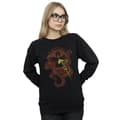 Miniatyrbilde 2 av 3: Disney Womens/Ladies Aladdin Movie Jafar Dark And Mysterious Sweatshirt