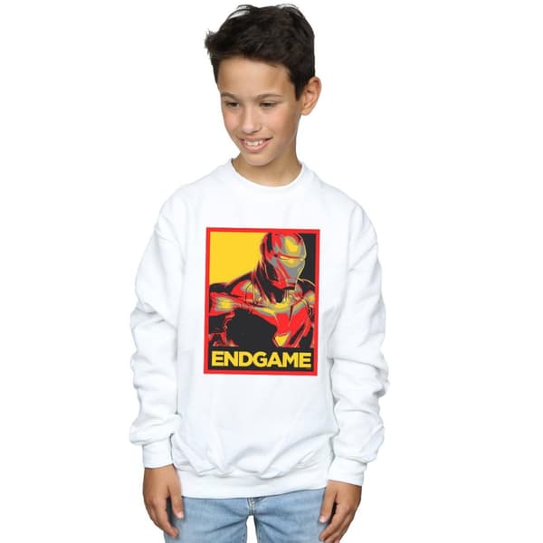 Marvel Pojkar Avengers Endgame Iron Man Poster Sweatshirt