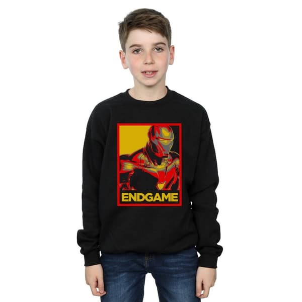 Marvel Pojkar Avengers Endgame Iron Man Poster Sweatshirt