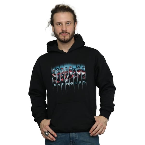Marvel Mens Avengers Endgame Team Tech Assemble Hoodie
