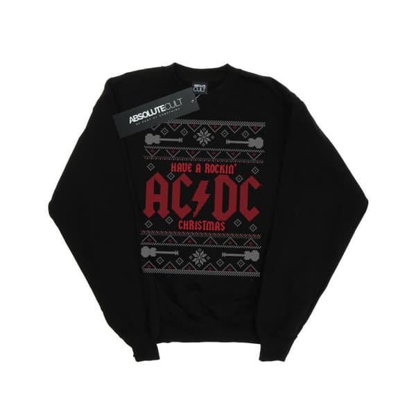 AC/DC Mens Rockin´ Christmas Sweatshirt