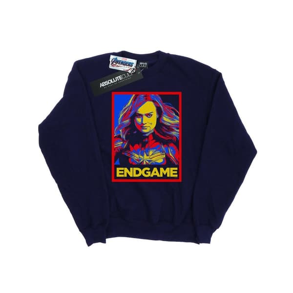 Marvel Pojkar Avengers Endgame Captain Marvel Poster Sweatshirt