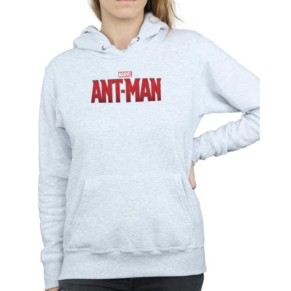 Marvel Kvinnor/Ladies Ant-Man Movie Logo Hoodie