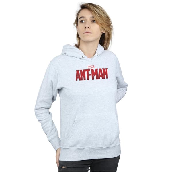 Marvel Kvinnor/Ladies Ant-Man Movie Logo Hoodie