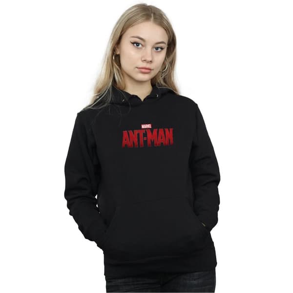 Marvel Kvinnor/Ladies Ant-Man Movie Logo Hoodie