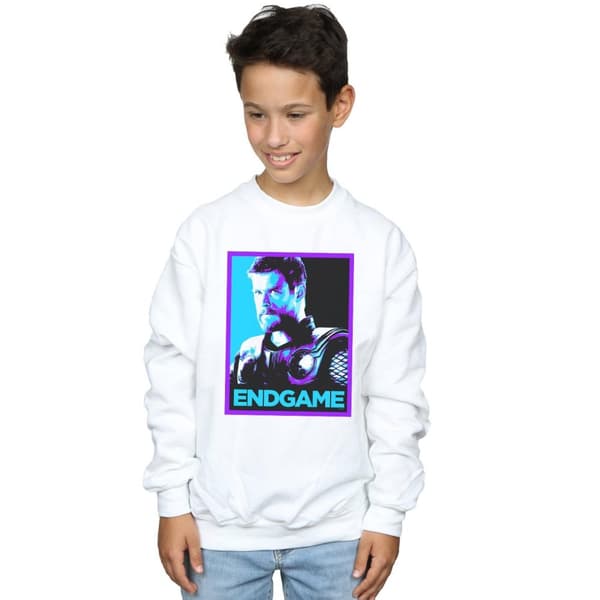 Marvel Pojkar Avengers Endgame Thor Poster Sweatshirt