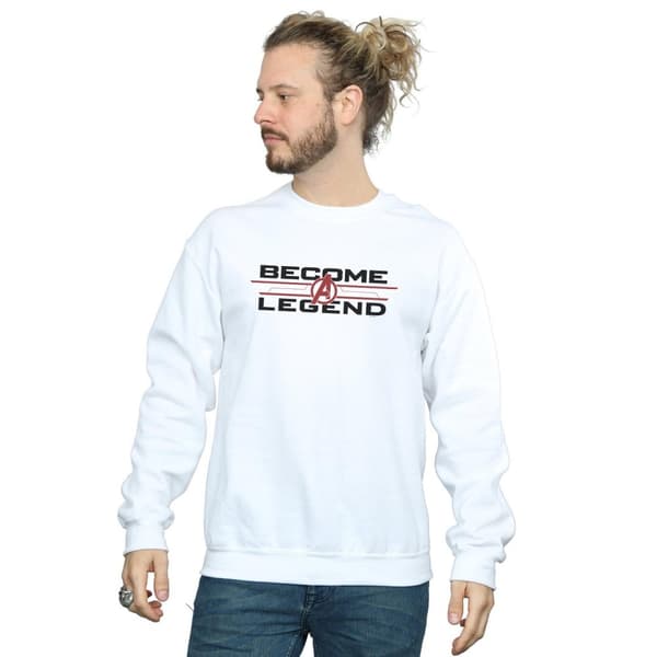 Marvel Mens Avengers Endgame Become A Legend Sweatshirt