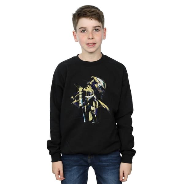 Marvel Pojkar Avengers Endgame Gold Thanos Sweatshirt