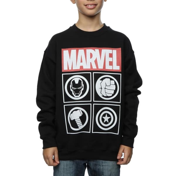 Marvel Pojkar Avengers Icons Sweatshirt