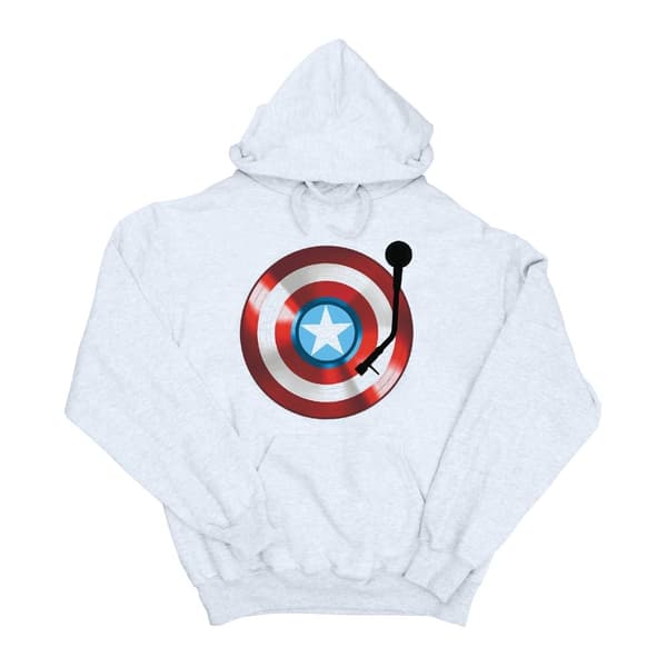 Marvel Kapuschongtröja - dam/dam Captain America Turntable