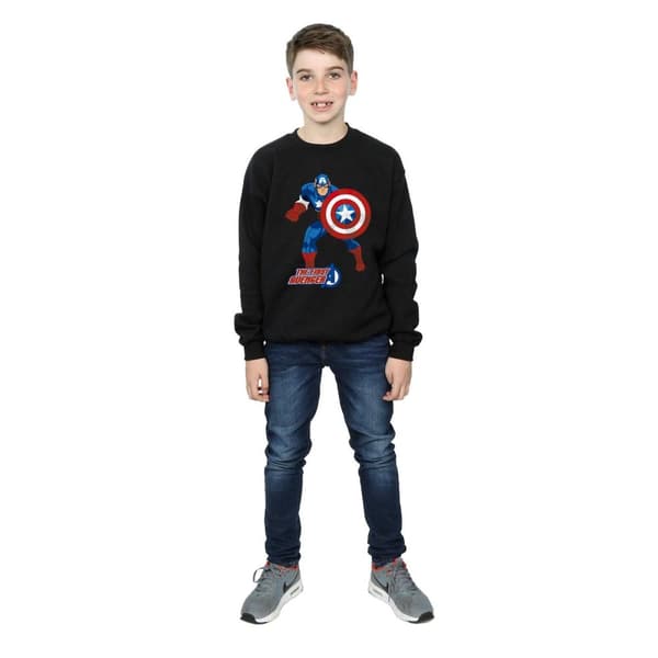 Marvel Boys Captain America The First Avenger Sweatshirt