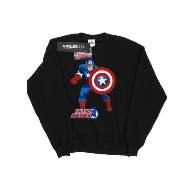 Marvel Boys Captain America The First Avenger Sweatshirt