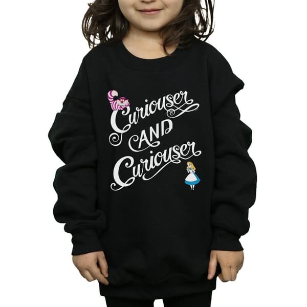Disney Alice i underlandet - Curiouser - Sweatshirt för flickor