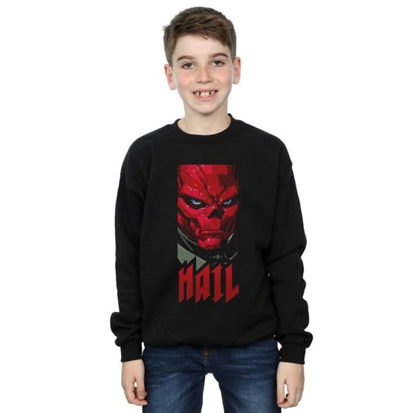 Marvel Boys Avengers Hail Red Skull Sweatshirt