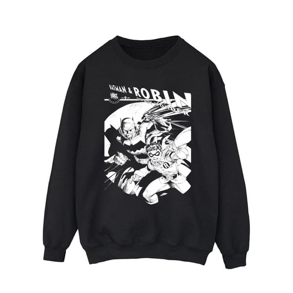 DC Comics Mens Batman And Boy Wonder Sweatshirt