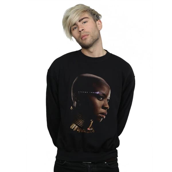 Marvel Mens Avengers Endgame Avenge The Fallen Okoye Sweatshirt