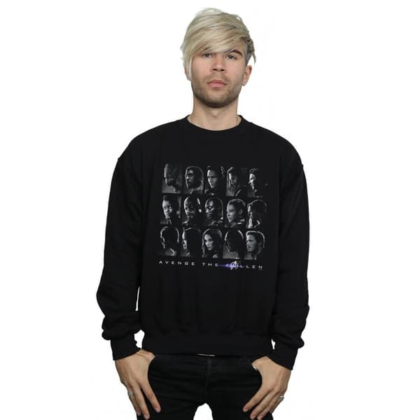 Marvel Mens Avengers Endgame The Fallen Heroes Sweatshirt