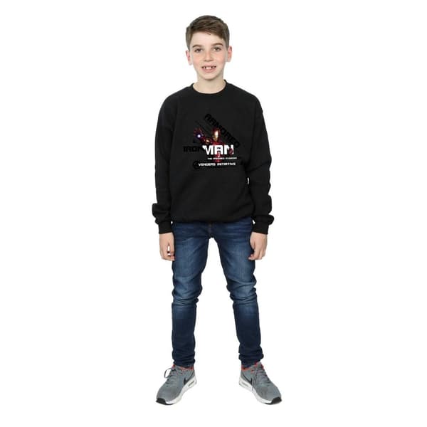Marvel Sweatshirt för pojkar - Iron Man - Avenger med pansar