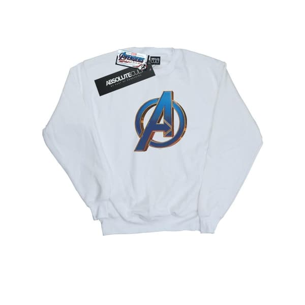 Marvel Boys Avengers Endgame Heroic Logo Sweatshirt