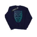Miniatyrbillede 1 af 5: Marvel Mens Black Panther Tribal Mask Sweatshirt